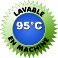 LAVABLE EN MACHINE 95°C