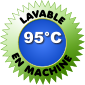 LAVABLE EN MACHINE 95°C